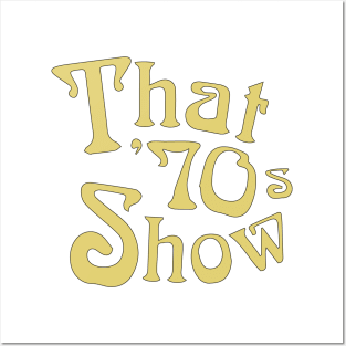 That 70s show vintage style 90s logo Posters and Art
